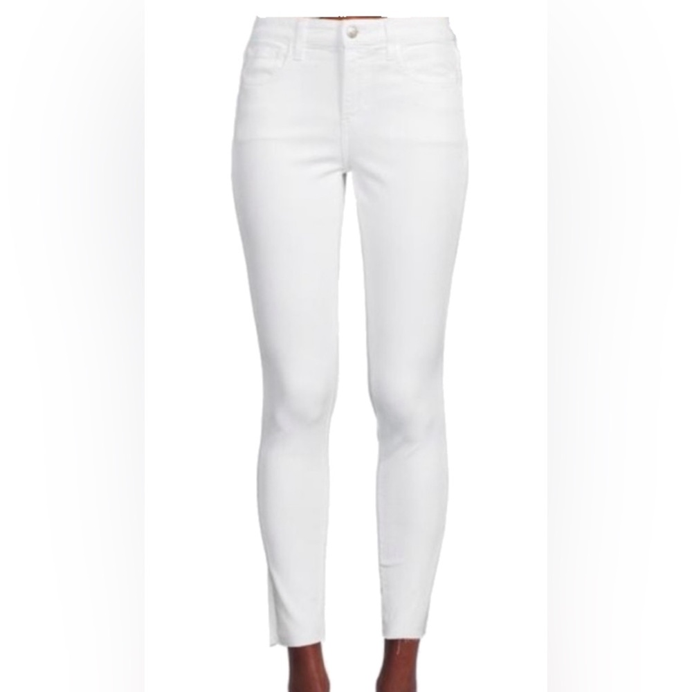 Joe’s Jeans EUC Icon Skinny Ankle White Jeans Size 29 Stretch Denim